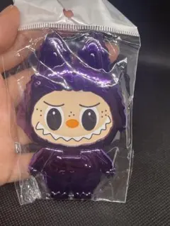 【新品】ラブブ　大人気カラー♡ スマホスタンドミラー　メタリックパープル