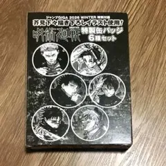 ジャンプGIGA 2026WINTER 付録　缶バッジセット　呪術廻戦