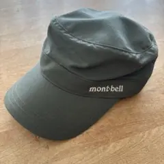 mont-bell フエゴ　ワークキャップ　ダークグリーン　男女兼用M