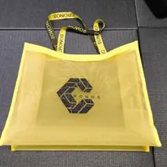 CRONOS メッシュトートバッグ イエロー