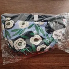 【新品】ユニクロ　マリメッコ　ラウンド　ミニショルダーバッグ　ブルー