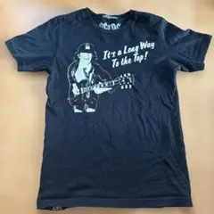 JOEY HYSTERIC Tシャツ ブラック AC/DC風プリントのサムネイル