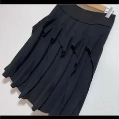 美品 HIROKO KOSHINO スカート ブラック 40 日本製のサムネイル
