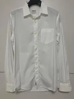 ナノ ユニバース　白 シャツ フォーマル カジュアル Mサイズ