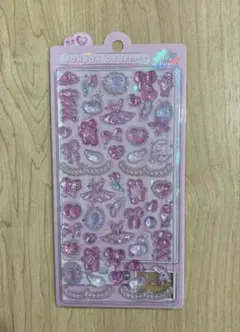 【正規品】ボンボンドロップシール　和柄　ガーリー　バレリーナ