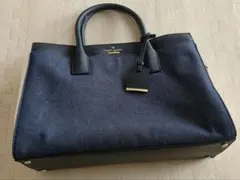 Kate Spade トートバッグ ネイビー/ブラック