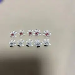 ミニー、ミッキーハンドネイルパーツ 10個セット