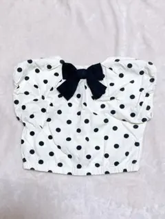 petit main プティマイン 水玉ブラウス 半袖 90 女の子