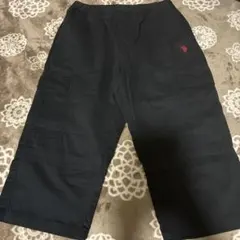 U.S.POLO ASSN カーゴハーフパンツ ブラック　ウエストゴム