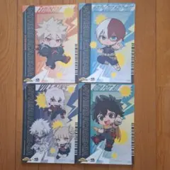 くら寿司×僕のヒーローアカデミア A4クリアファイル 4枚セット