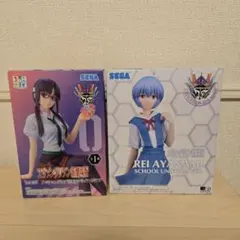 ヱヴァンゲリヲン新劇場版 フィギュア 綾波レイ ・真希波マリ 3体