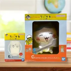 【新品】ハチワレフィギュア＋グラス