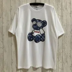 半袖Tシャツ テディベア 包帯 オーバーサイズ 病みかわ 地雷系 ゆるだ 