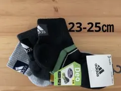 adidas ソックス 3足セット 23-25cm 靴下