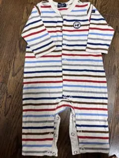 ミキハウス  ロンパース　70 ブラックベア