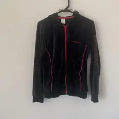 adidas NEO パーカー L 黒/赤