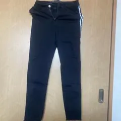 Loetokc ブラック ロングパンツ L