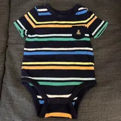 GAP ストライプロンパース 6-12ヶ月