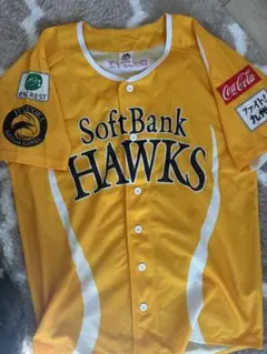ソフトバンクホークス イエローユニフォーム　Lサイズ