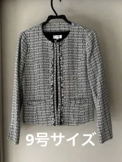 値下しました！卒園式　入園式　セレモニー　ノーカラーツイードジャケット