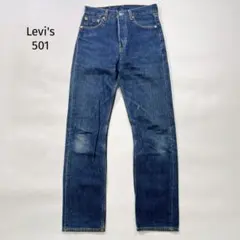 90s USA製 Levi's 501 ジーンズ デニム W29 L32 ブルー