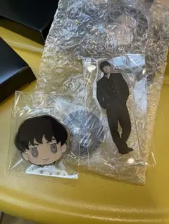 JSB3 CLASS 山下健二郎 ミニアクリルスタンド＋ピンバッジ