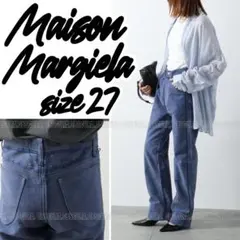 【定価11.9万】マルジェラ サンフェード モールスキン デニム 再構築 27Mのサムネイル
