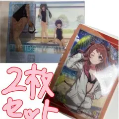 学マス 2枚セット クリアビジュアルポスター2 花海咲季 秦谷美鈴 月村手毬