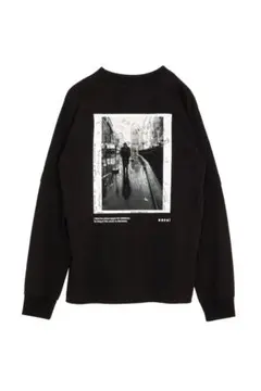 sacai× James Dean バックプリント　ロングT ブラックのサムネイル