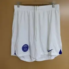 【ワケあり】　ナイキ　パリ・サンジェルマン　　 サッカーパンツ　白　XL