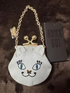 新品 ANNA SUI 牛革 TITI コインケース バッグチャーム 猫 - メルカリ