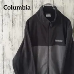 Columbia コロンビア フリースジャケット ブラック モノトーン