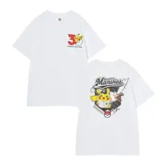 千葉ロッテマリーンズ ポケモン コラボ Tシャツ ブラック L - メルカリ