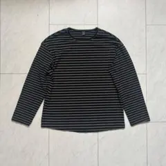 Y2K archive ボーダーロンT ブラック