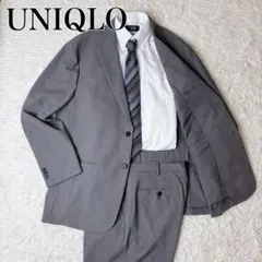 美品✨UNIQLO 感動ジャケット 感動パンツ セットアップ XXL グレー