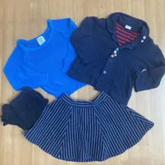 女の子　90サイズ　長袖アウター　トップス　スカートパンツ　レギンス　まとめ売り