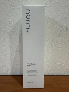 【新品未開封】norm+ Fine Bubble Wash 200g 洗顔料のサムネイル