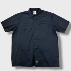 【ま】00’s DICKIES ディッキーズ ワークシャツ XLのサムネイル