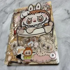 ラブブ シャカシャカノート　A7 シール帳　シールバインダー