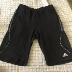 adidas 黒 ハーフパンツ　メンズLL XL o アディダス