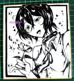 チェンソーマン　レゼ　アナログ　手描きイラスト　ファンアート