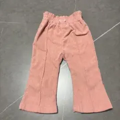 ベビー パンツ コーデュロイ フレアパンツ 80