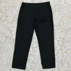 【大きいサイズ L相当】ユニクロ　ドライストレッチクロップドパンツ　黒