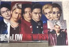 HiGH&LOW THE WORST CROSS パンフレット　フォトカード