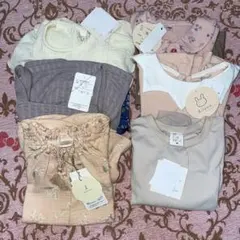 新品　まとめ売り　ベビー　ワンピース　トップス　Tシャツ 90cm 6点セット