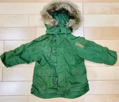 【BREEZE】フード付　ジャケット 100cm キッズ　ジャンパー　モッズ