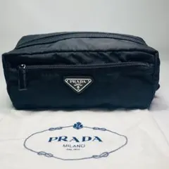 専用❗️美品♡PRADA✨プラダ　ブラック　ナイロン　バニティバッグ　フルセット 美品♡PRADA✨プラダ ブラック ナイロン バニティバッグ フルセット