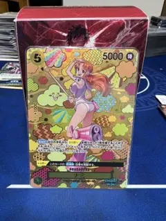 ワンピースカード　ナミ SR SP OP08-106 パラレル