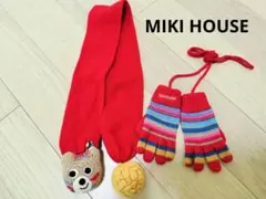 미키 하우스 머플러 장갑 세트