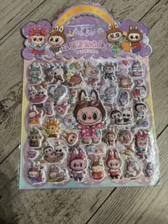 ラブブ ぷっくりシール